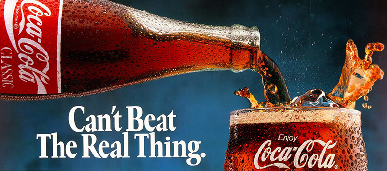 Vintage Coca Cola Advertisement