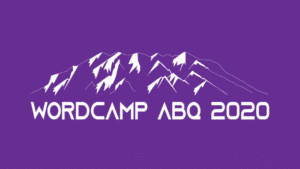 WordCamp ABQ 2020 Logo Sandias