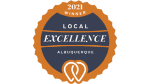 Upcity 2021 Winner Local ABQ Excellence Badge