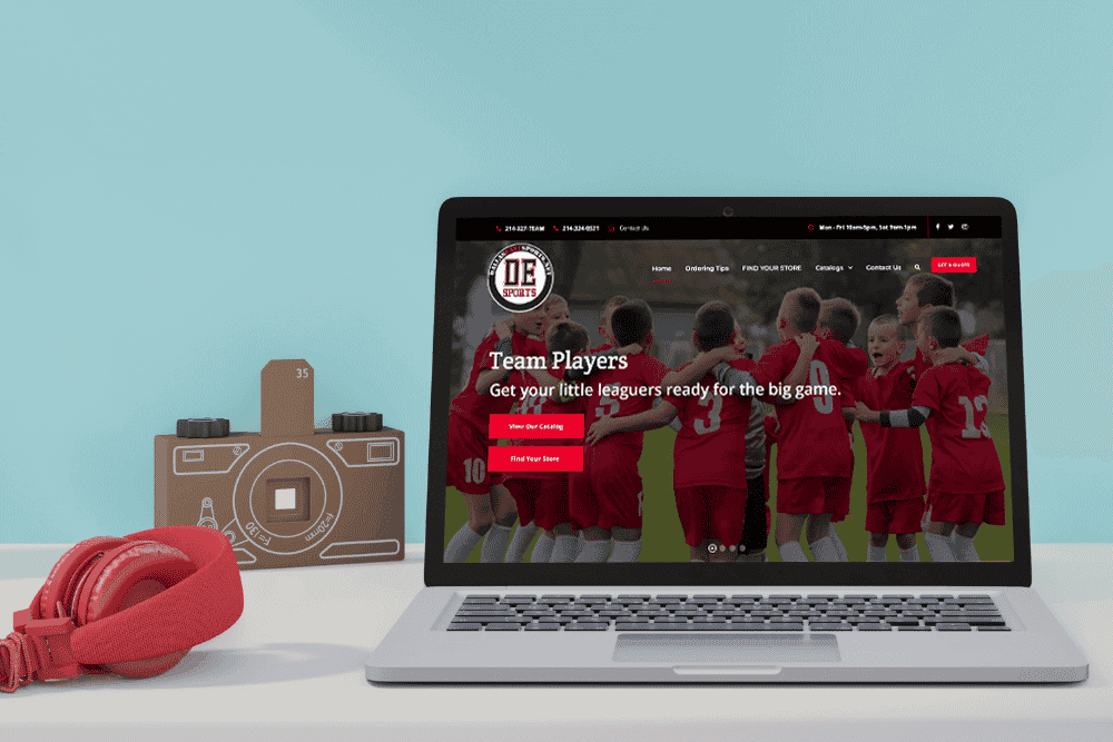 Dallas Sport Team Website Design