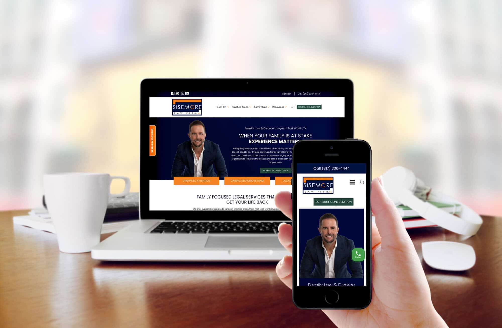 Sisemore Website portfolio